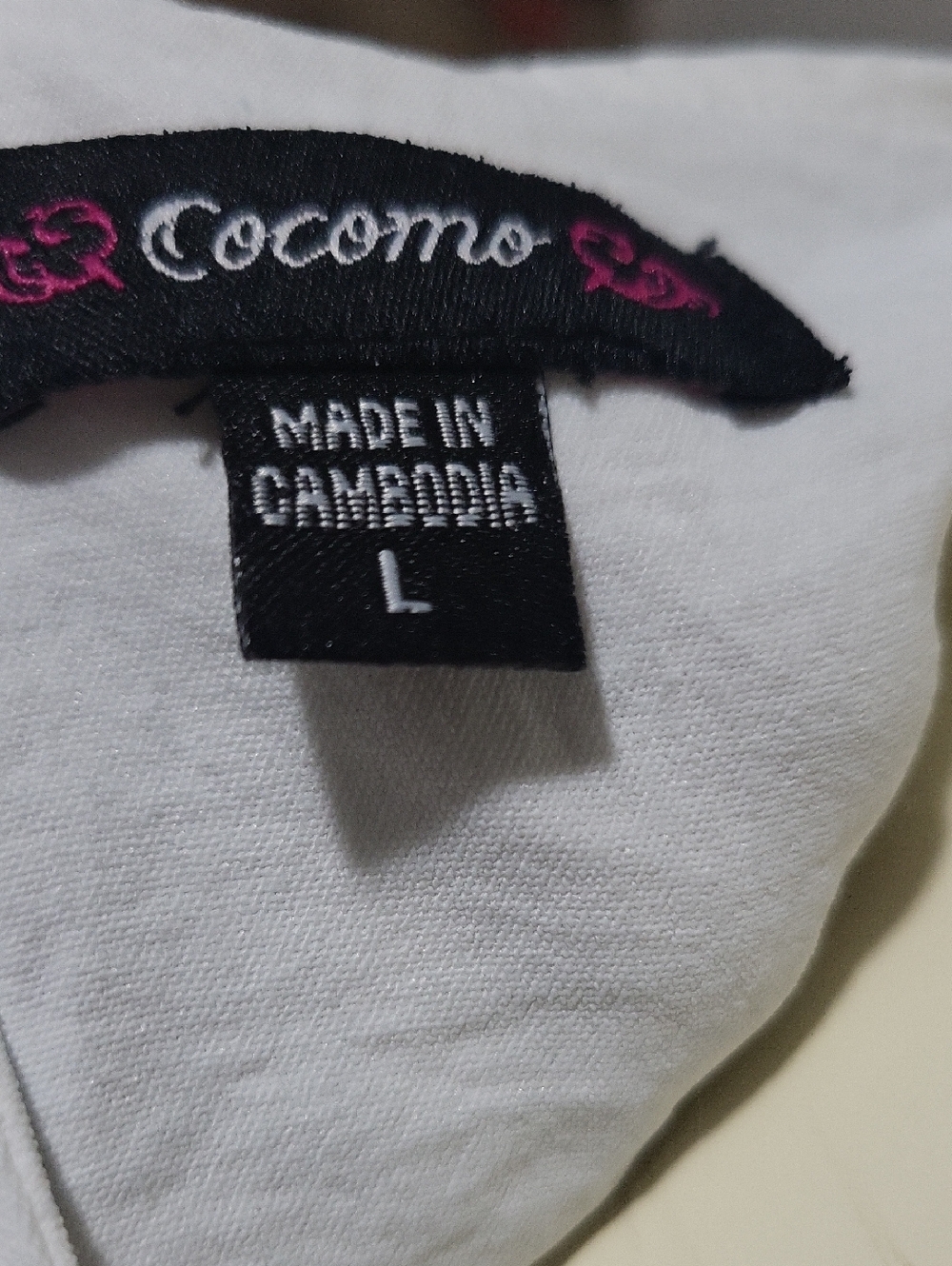 Cocomo White V Neck Blouse - Picture 3 of 3
